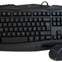 Kit de Teclado y Mouse Gaming Naceb Technology NA-617