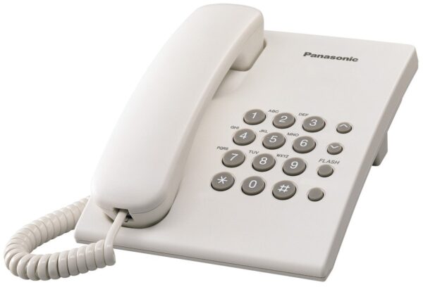 Teléfono Analógico PANASONIC KX-TS500MEW